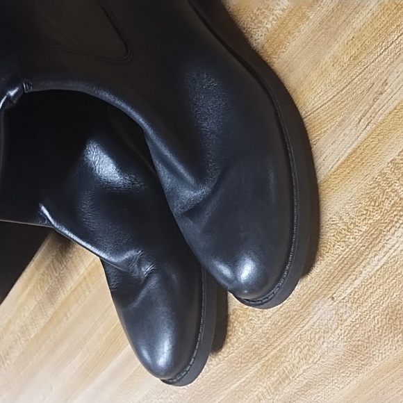 Inc International Concepts tall black leather boots size 8 1/2 NWOT - Picture 15 of 16
